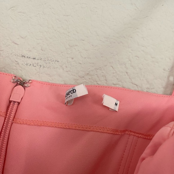 HOUSE OF CB 'Lolita' Apricot Corset Sundress NWOT size M - Picture 8 of 10